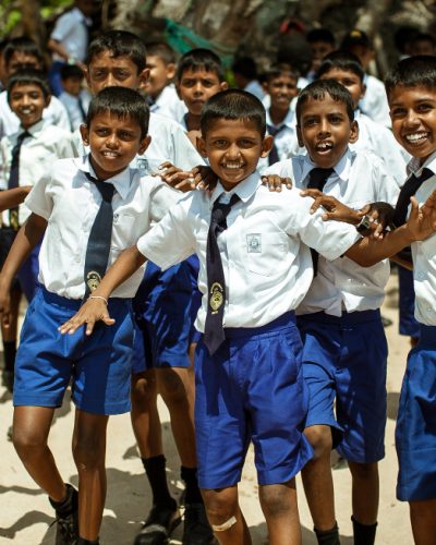 school-children-dressed-uniform-have-fun-play-schoolyard